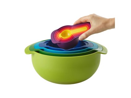 Kuchyňská sada mís, odměrek a sítek 9 v 1 Joseph Joseph Nest™ 9 Plus 40031