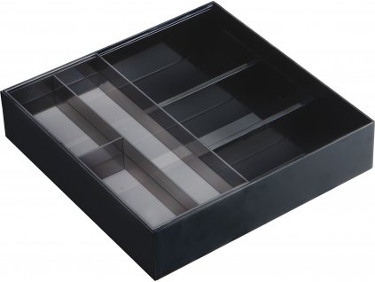 Přihrádky do zásuvky YAMAZAKI Tower 3383 Cutlery Tray | černé