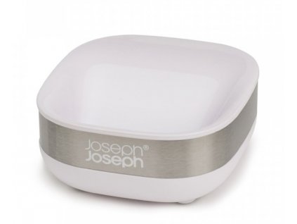 Kompaktní miska na mýdlo Joseph Joseph Slim Steel