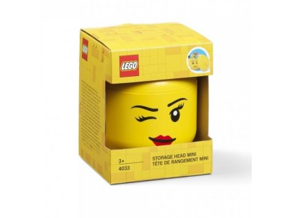 85496 mini ulozny box lego storage head whinky mini 10 cm