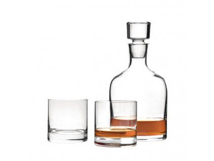 87536 1 set na whiskey karafa s 2 sklenicky leonardo 3 ks