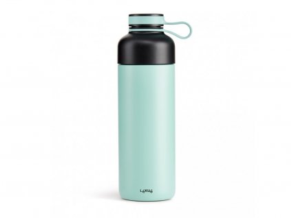 Termoláhev s infuzérem Lékué Insulated Bottle To Go 300/500 ml | tyrkysová