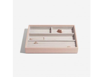 91208 box na sperky stackers blush classic ring braclets ruzova