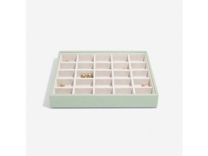 97787 3 box na sperky stackers sage green classic 25 zelena