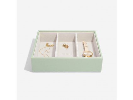 97790 3 box na sperky stackers sage green deep watch accessories zelena