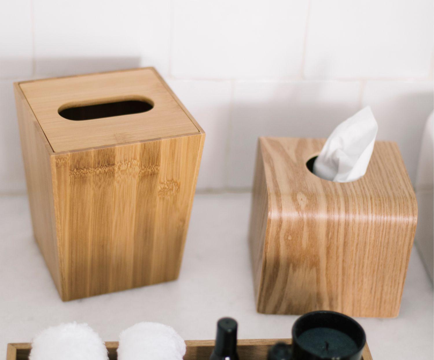 Andrea House, box na papírové kapesníky | přírodní - na GIFTLAB.cz