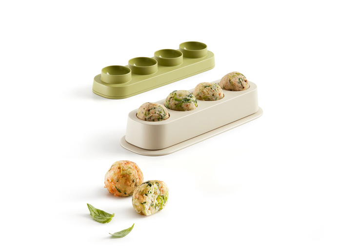 Sada na přípravu veganských kuliček Lékué Kit Veggie Balls