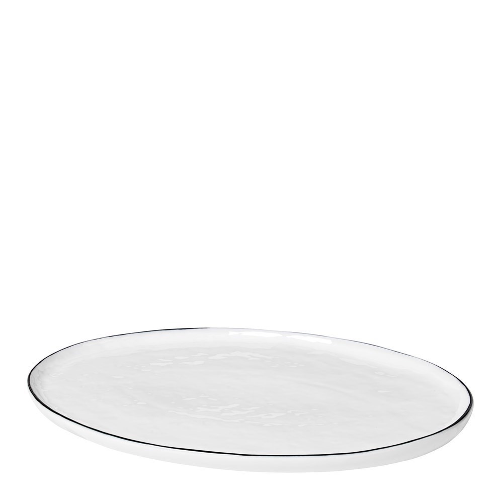 Broste Copenhagen, Oválný talíř Salt 30 cm
