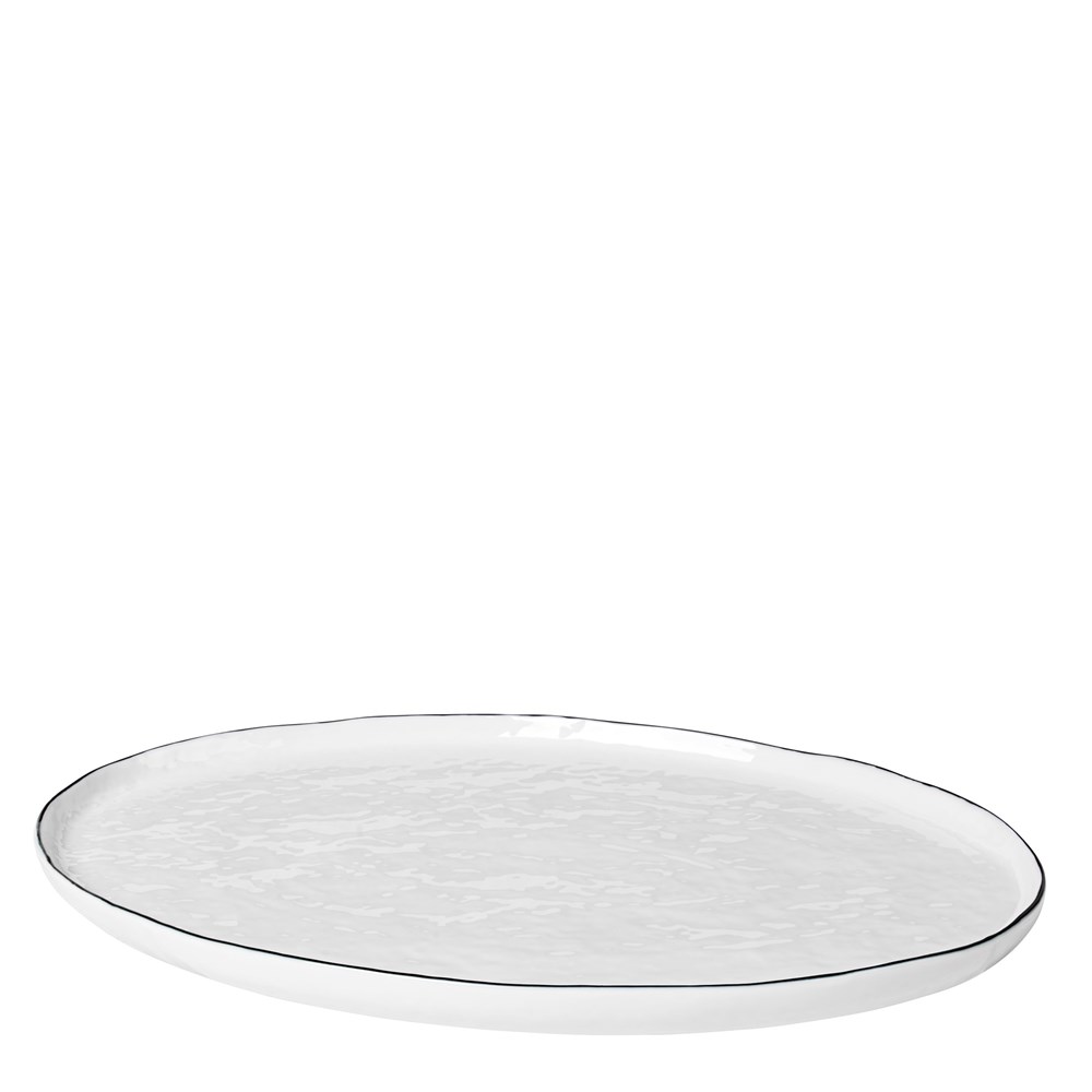 Broste Copenhagen, Oválný talíř Salt 38,5 cm