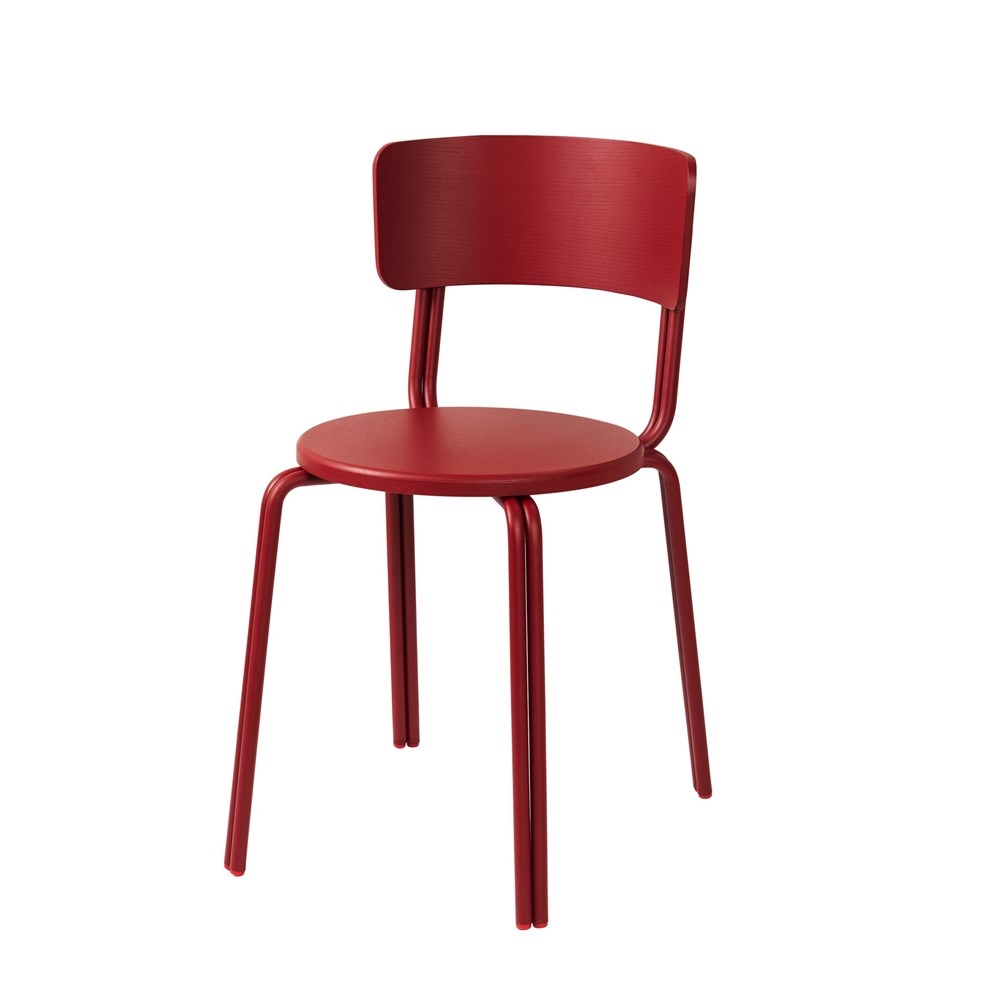 Broste Copenhagen, Jídelní židle Oda | červená