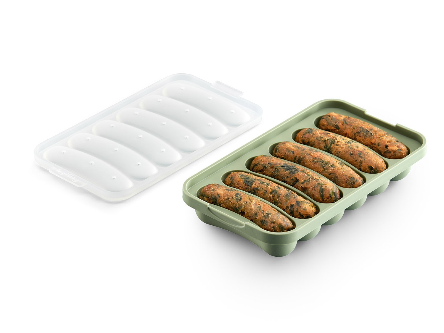 Forma na přípravu veganské klobásy Lékué Veggie Sausages