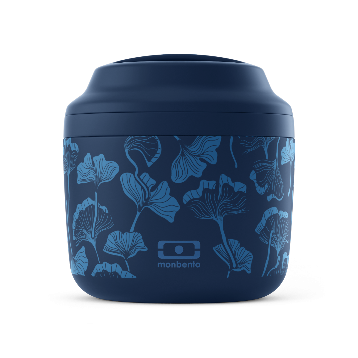 Termobox na svačinu MonBento Element blue Ginkgo | Modrý