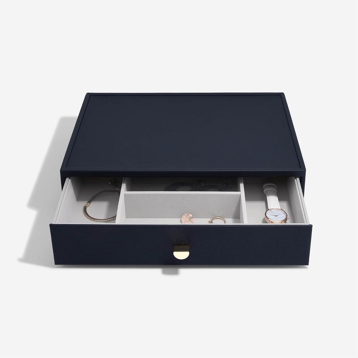 Box na šperky Stackers Navy Pebble Supersize Accessory