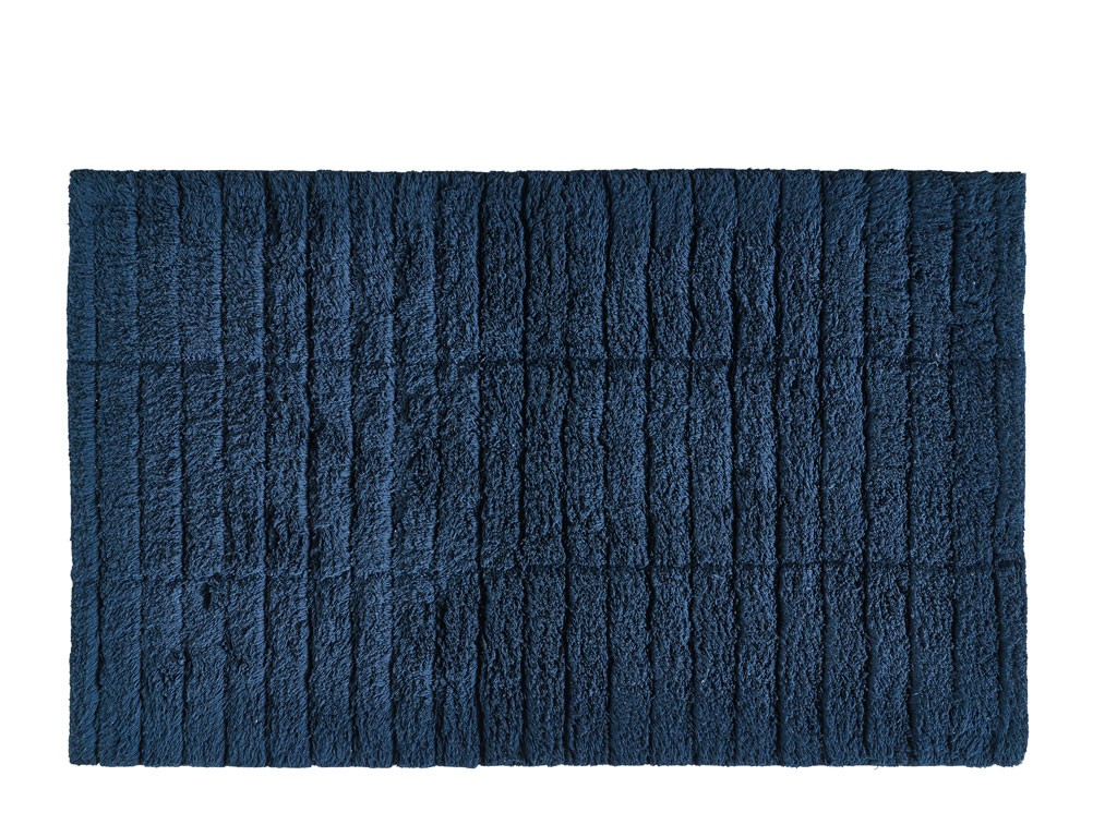 Zone Denmark, Koupelnová předložka Zone Denmark Tiles Dark Blue | Modrá