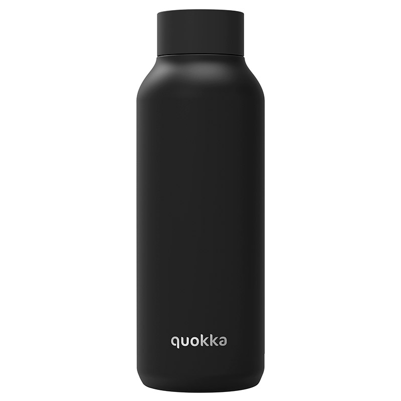 Quokka, Nerezová láhev Solid 510 ml | černá