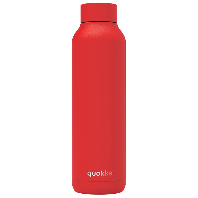Quokka, Nerezová láhev Solid Powder 630 ml | červená