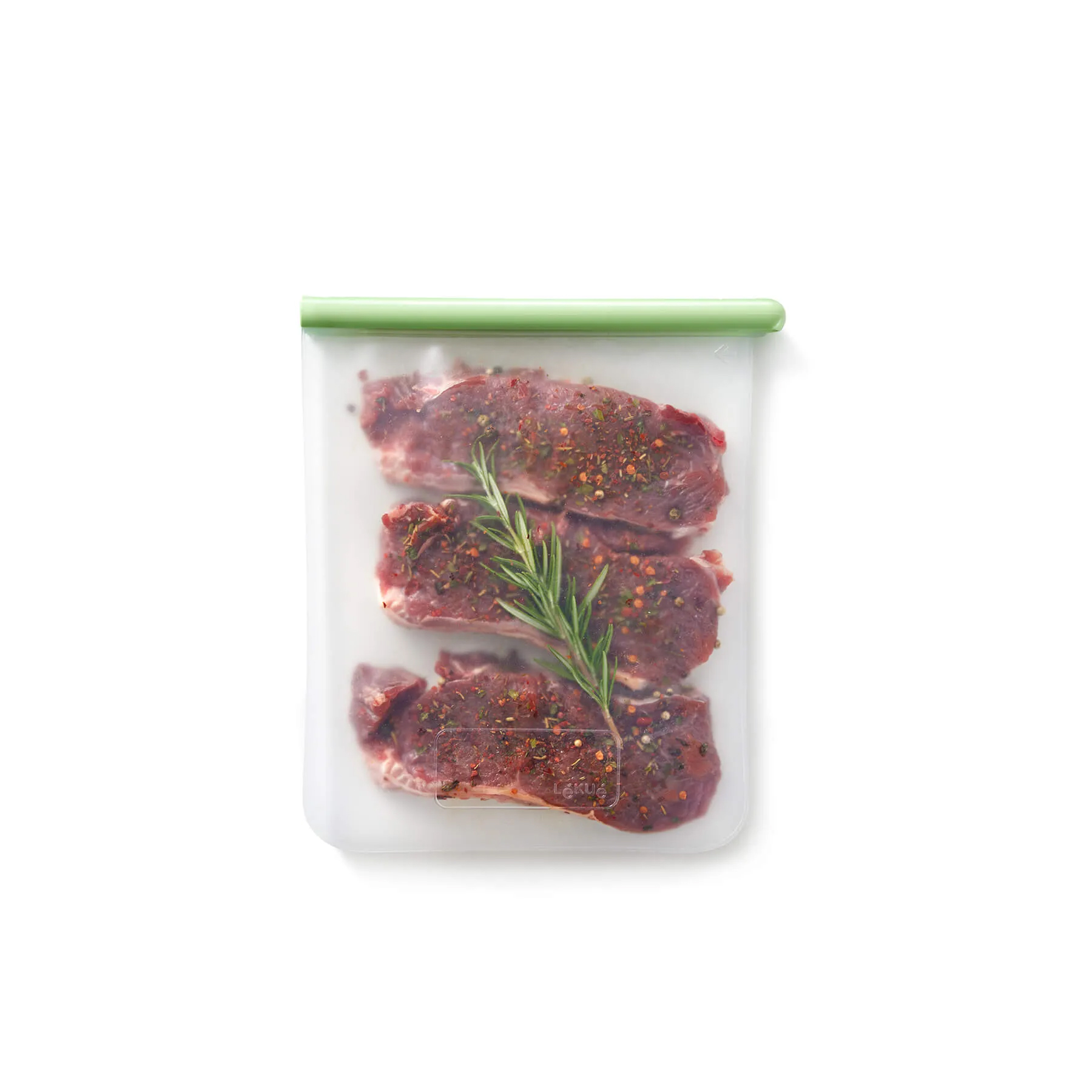 Fotografie Silikonový sáček na potraviny Lékué Flat Reusable bag L, 1500 ml