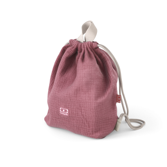 Dětský batoh na svačinový box MonBento Buddy Pink | růžový