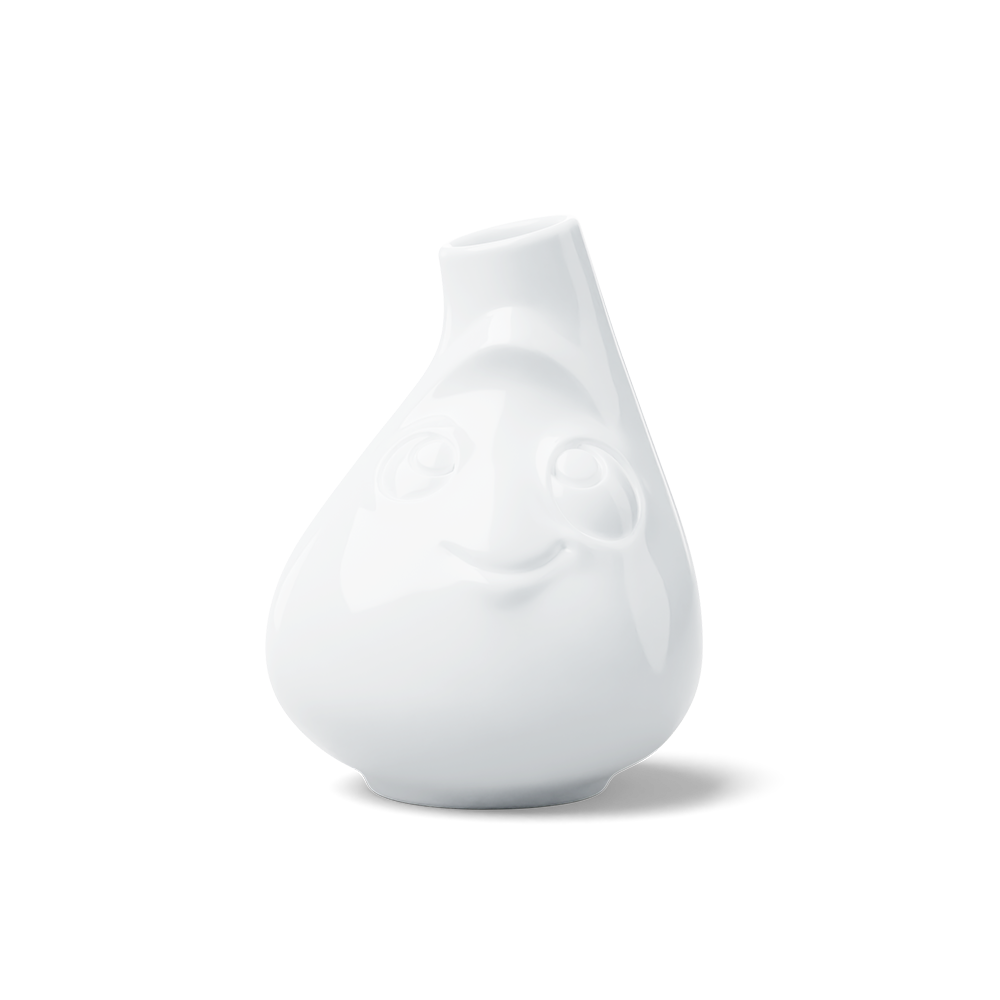 Porcelánová váza 58products Putzig | bílá