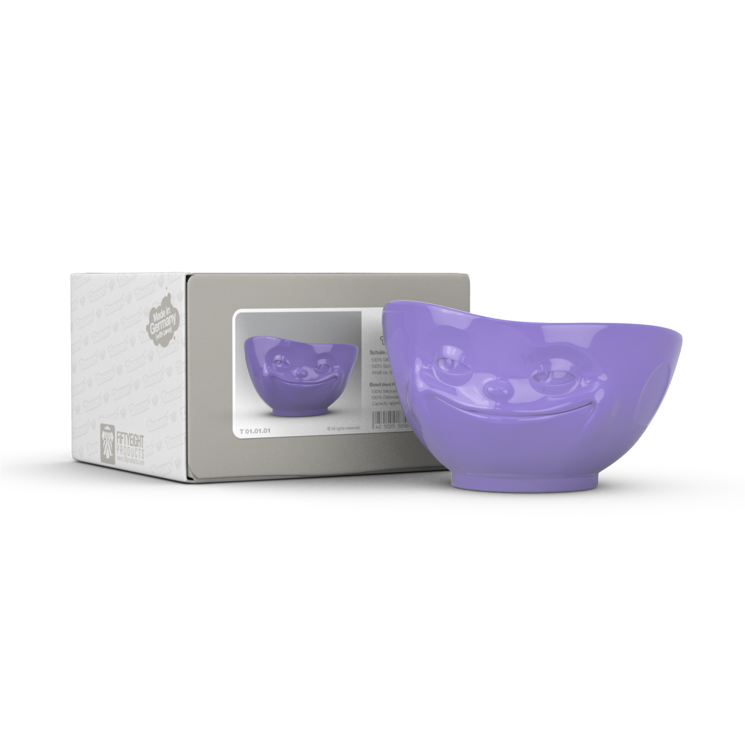 Porcelánová miska Tassen 58products | Smějící, purpurová