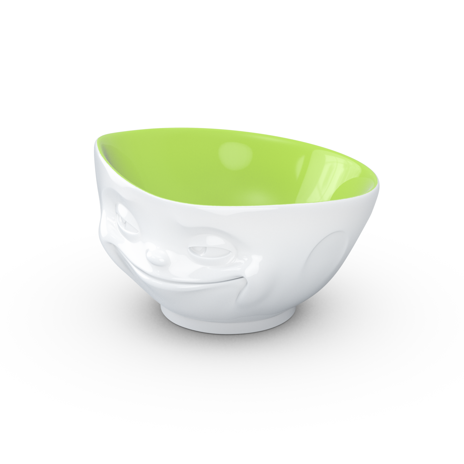 Porcelánová miska Tassen 58products | Smějící, pistáciová uvnitř