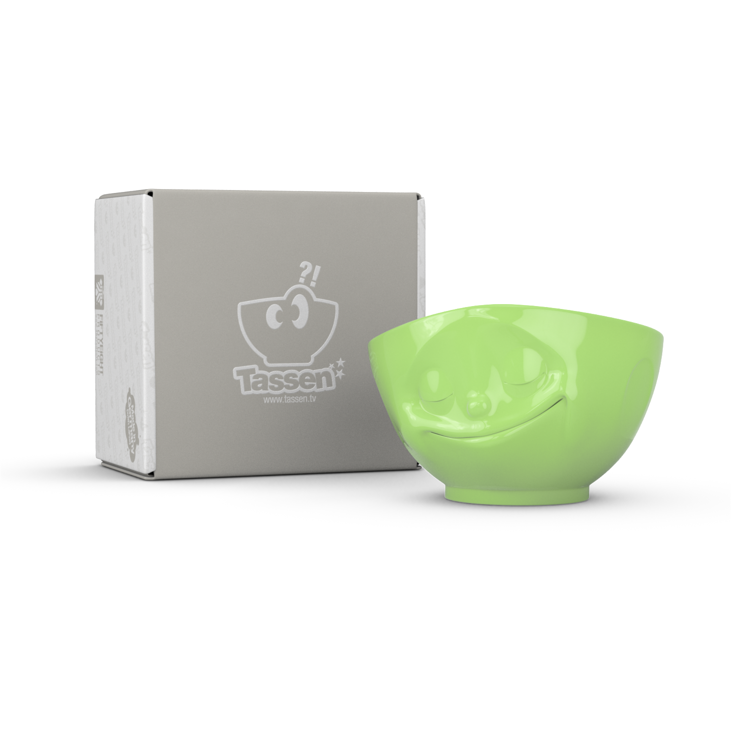Porcelánová miska Tassen 58products | Šťastná, zelená