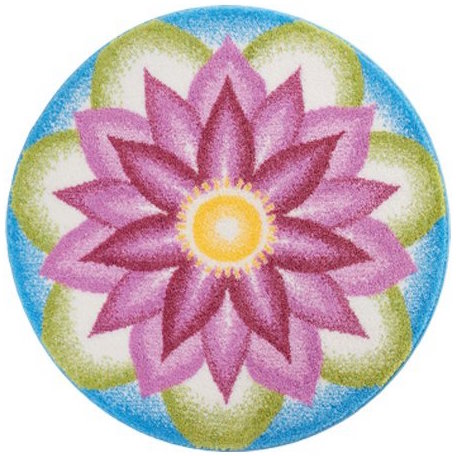 Koupelnová předložka Grund Mandala - Porozumění Typ: 60x60 cm kruh
