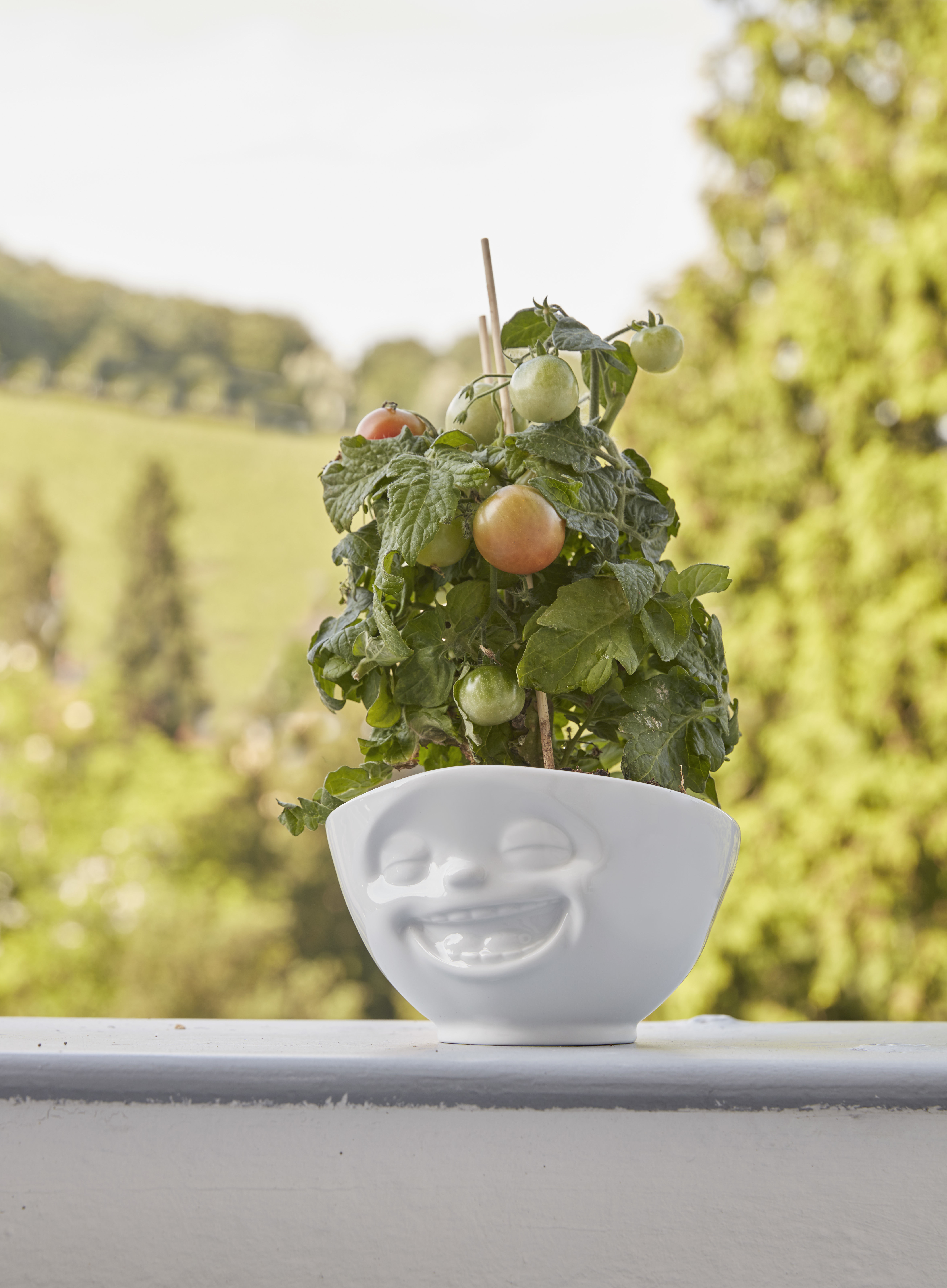 Porcelánová miska Tassen 58products | Vysmátá, bílá