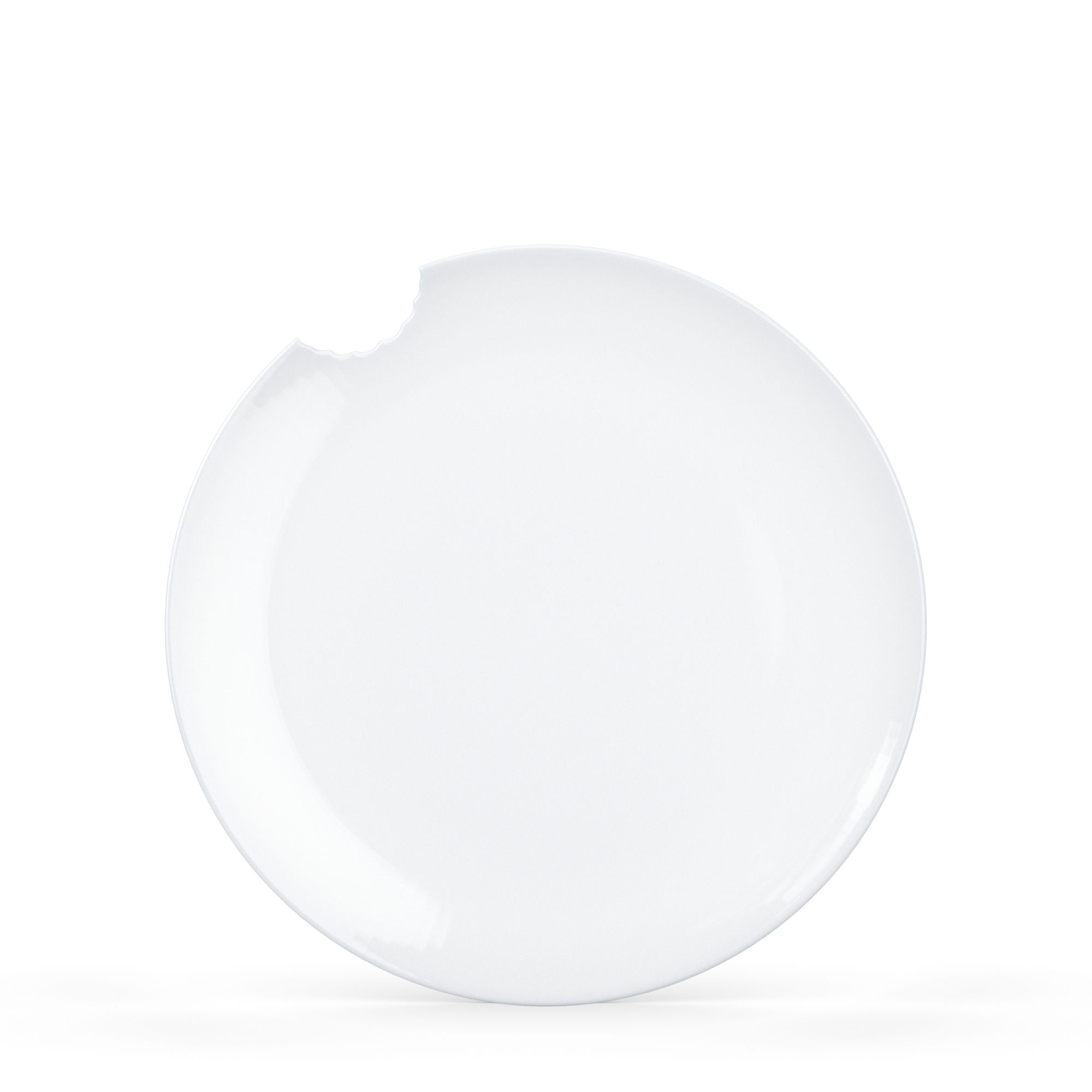Porcelánové nakousnuté talíře 58products 28 cm | 2ks
