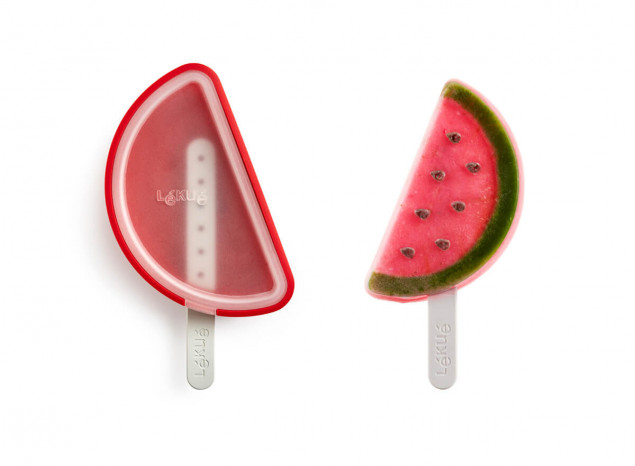 Silikonová forma na nanuky, zmrzlinu Lékué Watermelon Mold