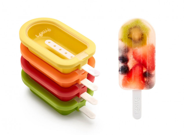 Silikonová forma na nanuky, zmrzlinu Lékué Stackable popsicles | malé