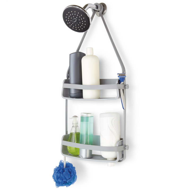 Polička do sprchy Umbra Flex Shower Caddy | šedá