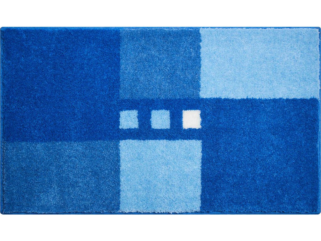 Koupelnová předložka Grund Merkur |modrá Typ: 60x100 cm