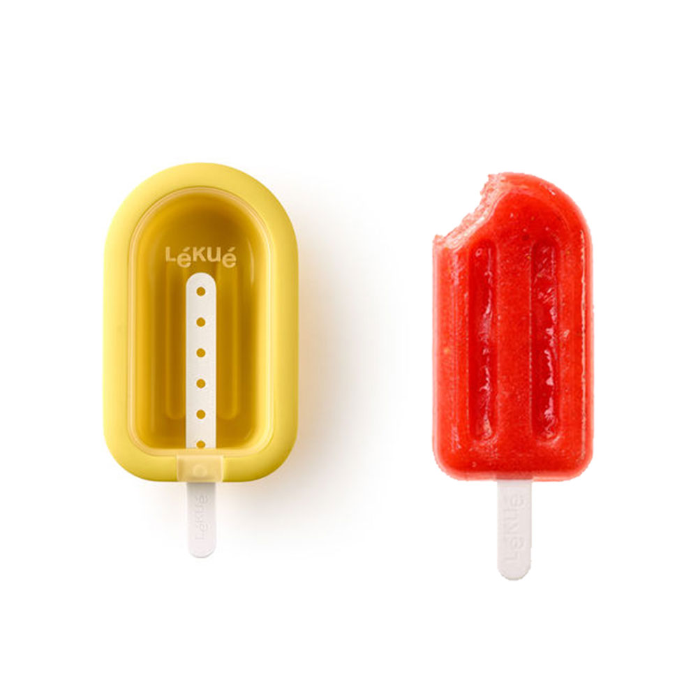 Silikonová forma na nanuky, zmrzlinu Lékué Stackable Popsicle Yellow | velké