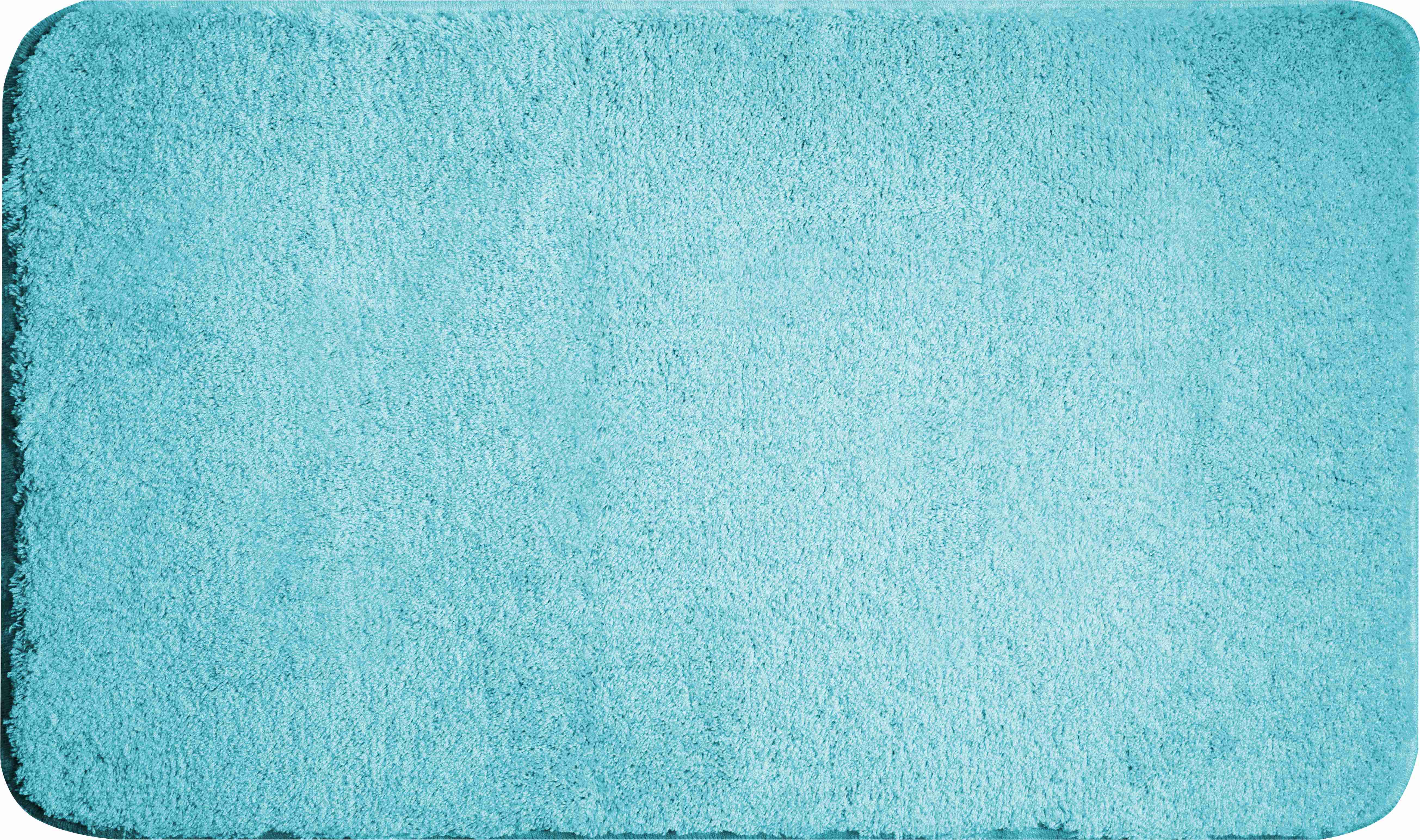 Koupelnová předložka GRUND Melange Modrá Typ: 50x60 cm WC výřez