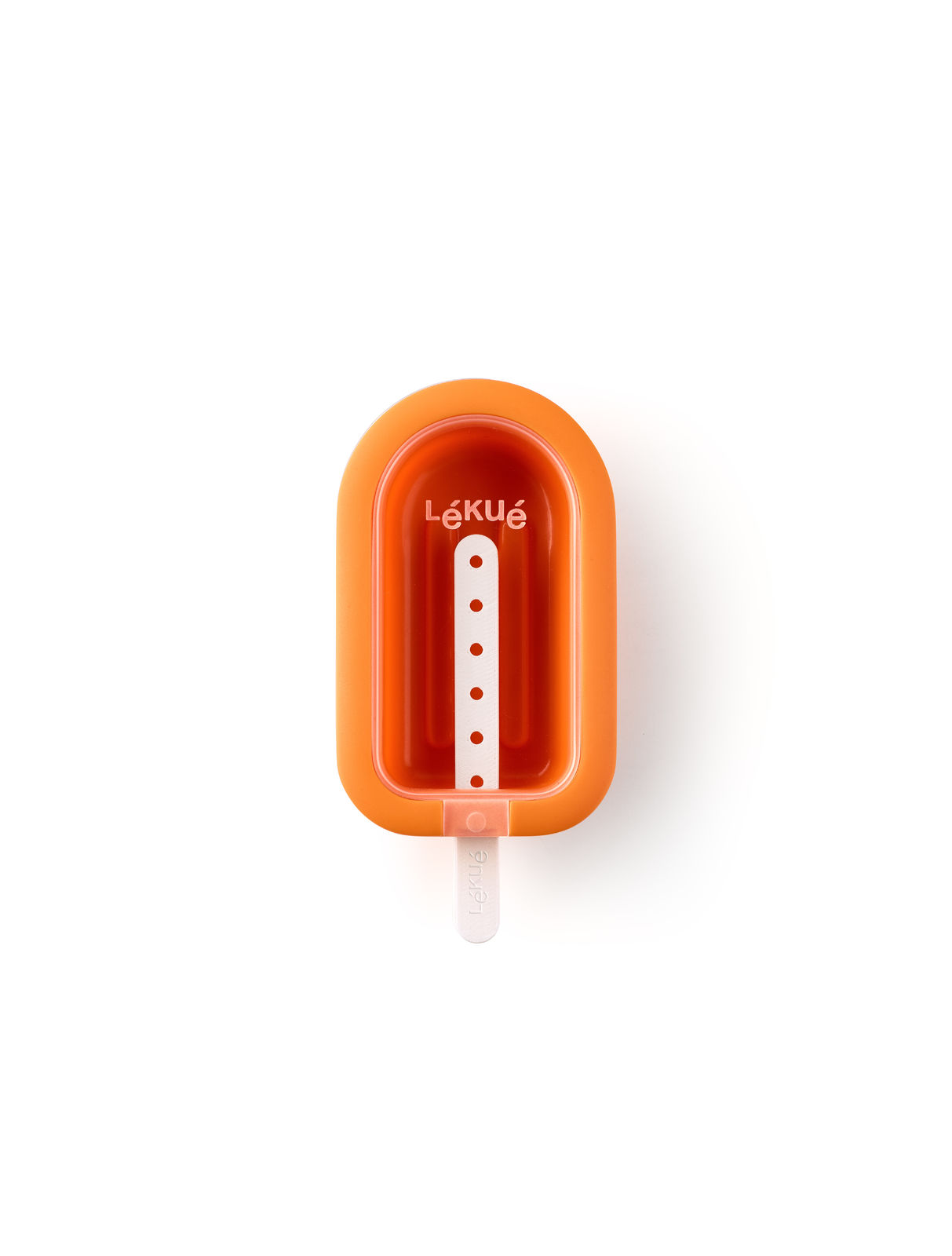 Fotografie Silikonová forma na nanuky, zmrzlinu Lékué Stackable Mini Popsicle Orange | malé