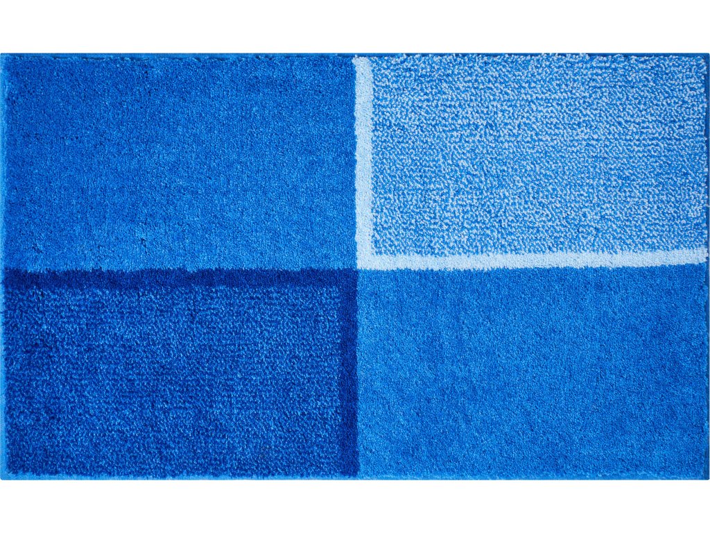 Koupelnová předložka GRUND Diviso | modrá Typ: 47x50 cm Víko