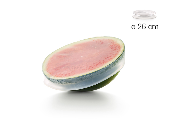 Silikonové víčko na potraviny a nádobí Lékué Kit Reusable flexible lids o 26 cm