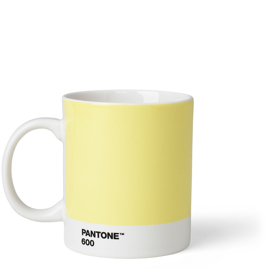 Keramický hrnek Pantone Mug Light Yellow 600 | světle žlutá