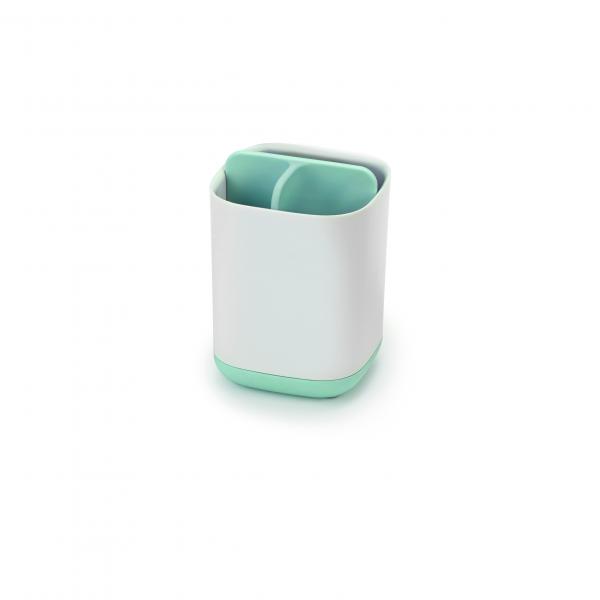 Stojánek na kartáčky Bathroom EasyStore | malý | bílý/modrý