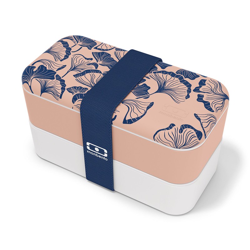 Fotografie Svačinový bento box MonBento Original Graphic | Ginkgo