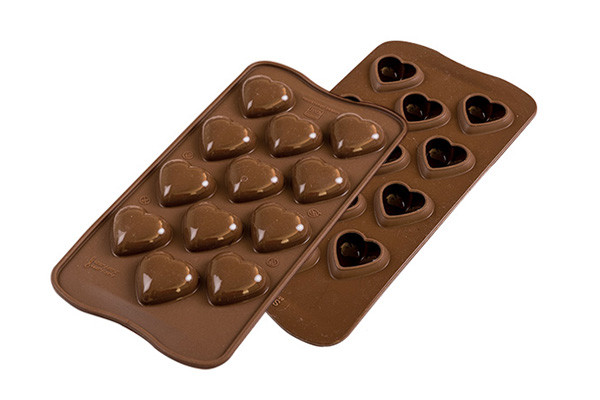 Silikonová forma na čokoládu Silikomart SCG48 My Love