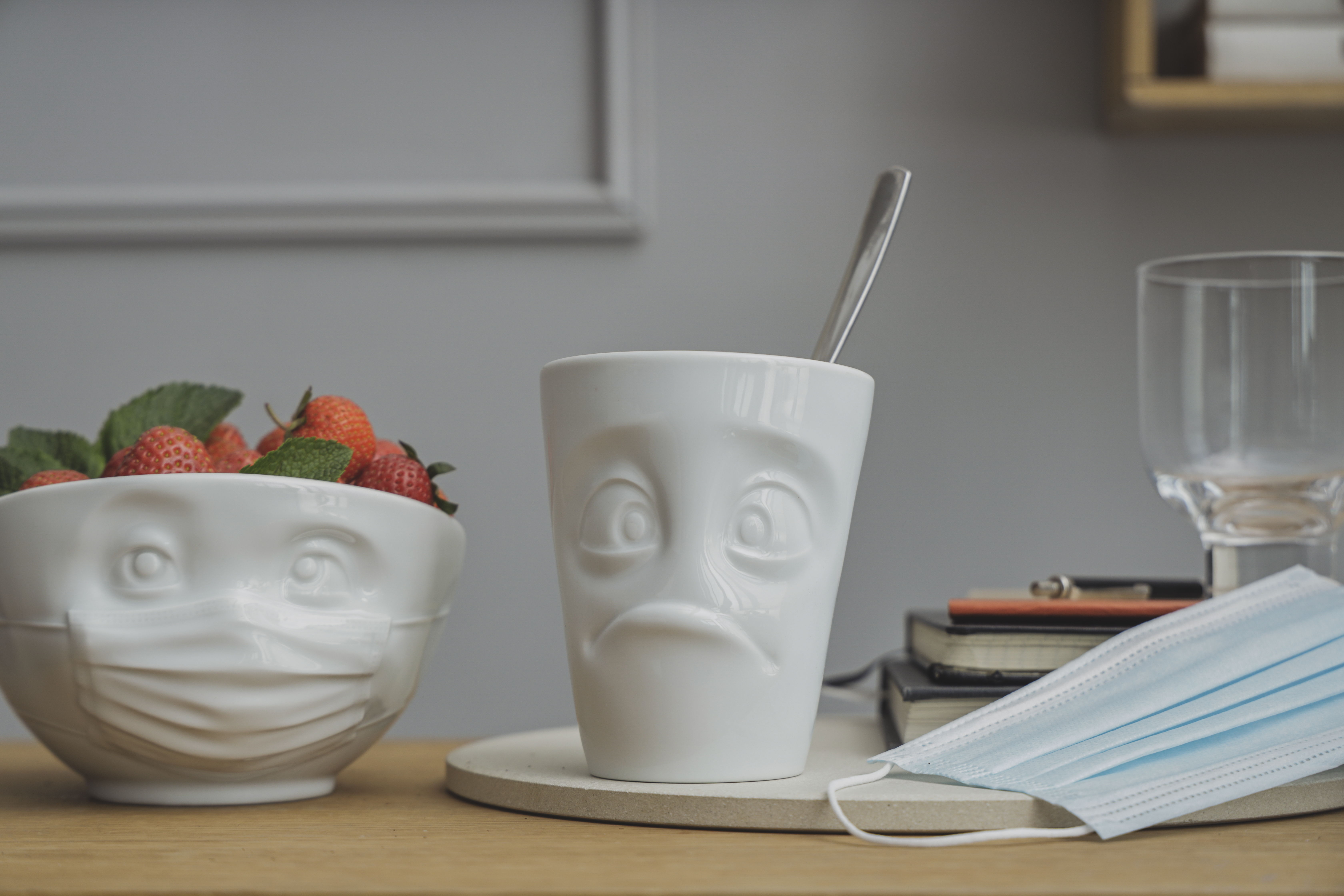 Porcelánová miska Tassen 58products Hopeful | s rouškou