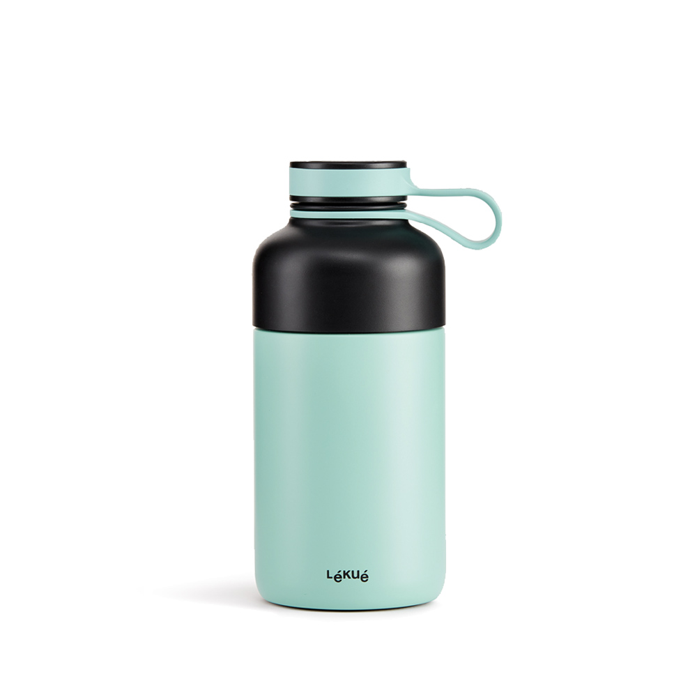 Termoláhev s infuzérem Lékué Insulated Bottle To Go 300/500 ml | tyrkysová