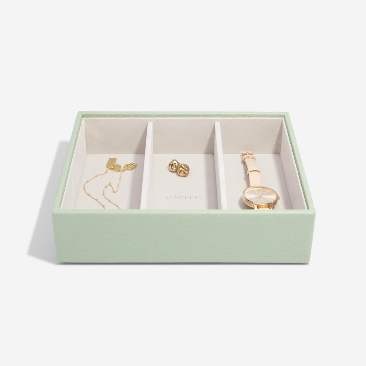 Box na šperky Stackers Sage Green Deep Watch/Accessories | zelená