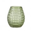 Skleněná Váza se vzorem Villa Collection Green | Zelená detail