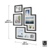 Fotorámečky Umbra MINGLE černé SET/4ks | černá