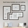 Fotorámečky Umbra MINGLE černé SET/4ks | černá