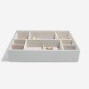 104225 5 sperkovnice 3 v 1 stackers pebble grey supersize set seda