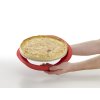 Zapékací forma s odnímatelným talířem na quiche Lékué Quiche Pan 28 cm | červená